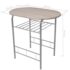 vidaXL Breakfast Bar Set MDF - Image 8
