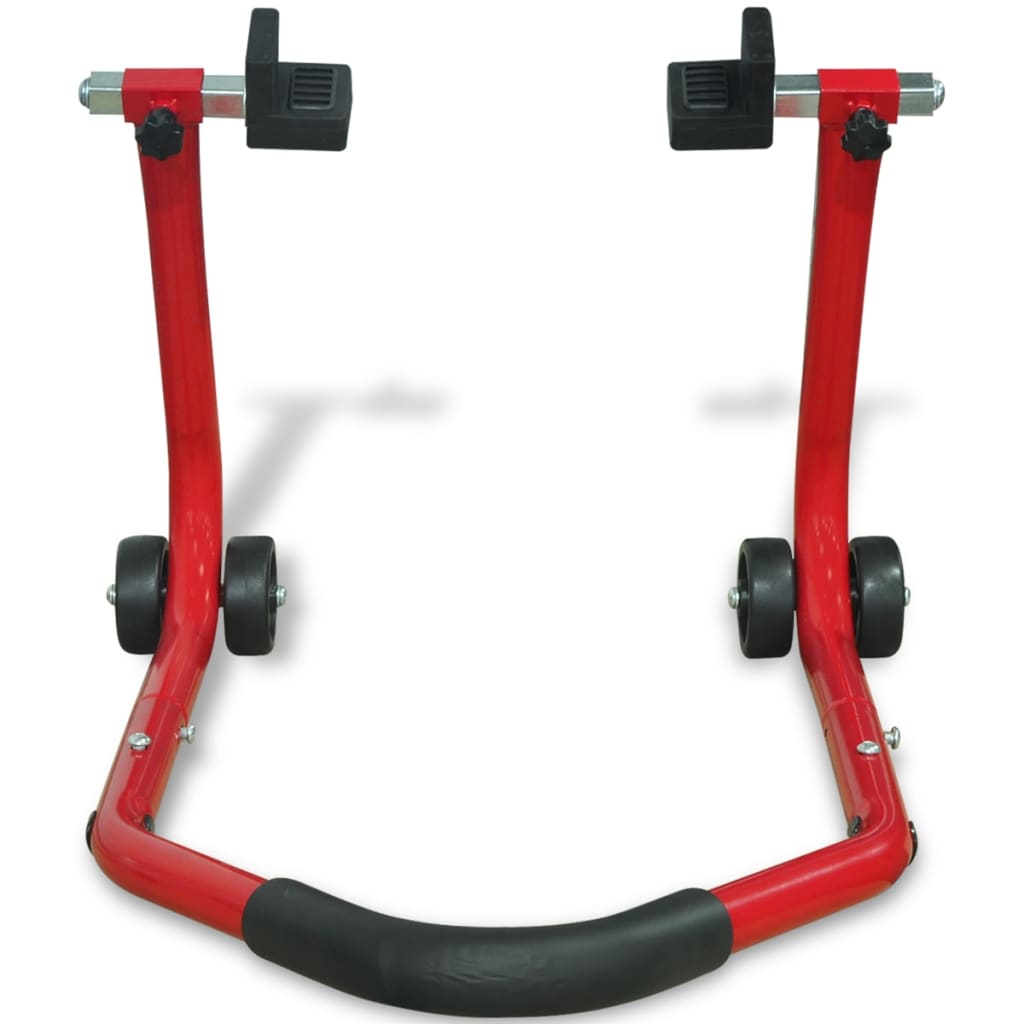 8718475968986_g_en_hd_1 vidaXL Motorcycle Rear Paddock Stand Red - Image 2