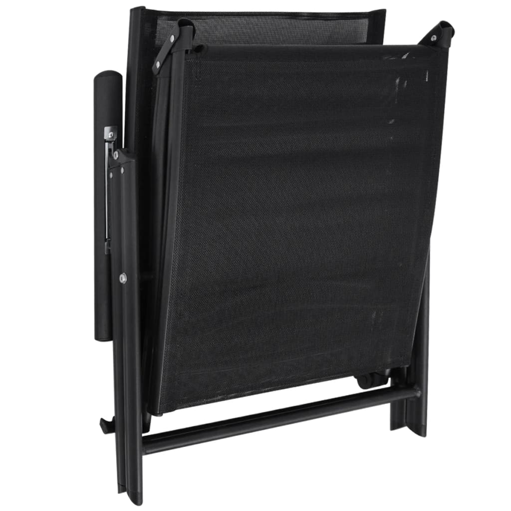 8718475969914_g_en_hd_4 vidaXL Folding Sun Lounger Aluminium Black - Image 5