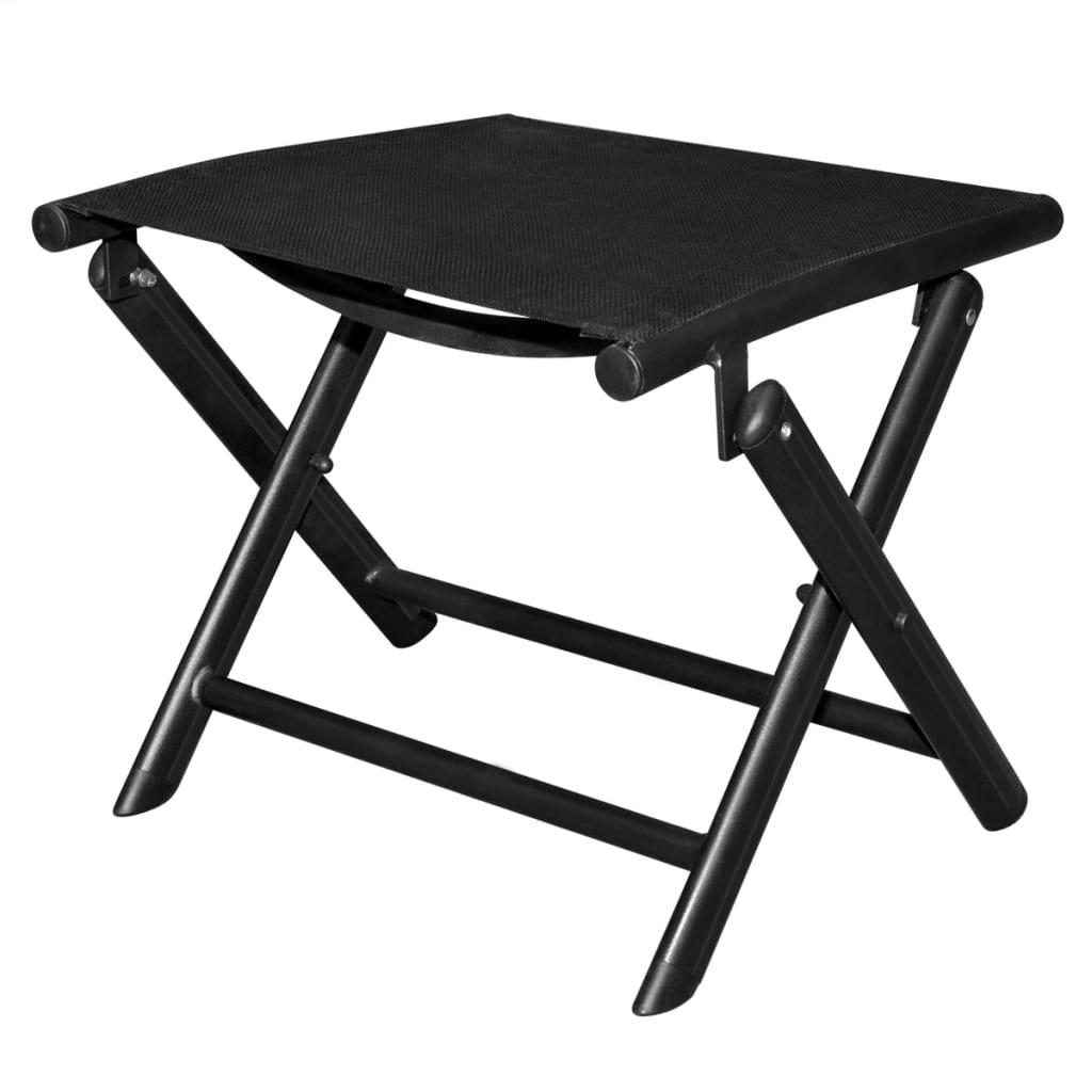 8718475969921_g_en_hd_1 vidaXL Folding Footstool Black Aluminium and Textilene - Image 2