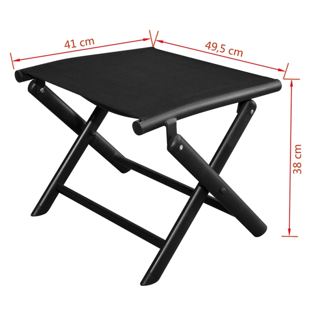 8718475969921_g_en_hd_5 vidaXL Folding Footstool Black Aluminium and Textilene - Image 6
