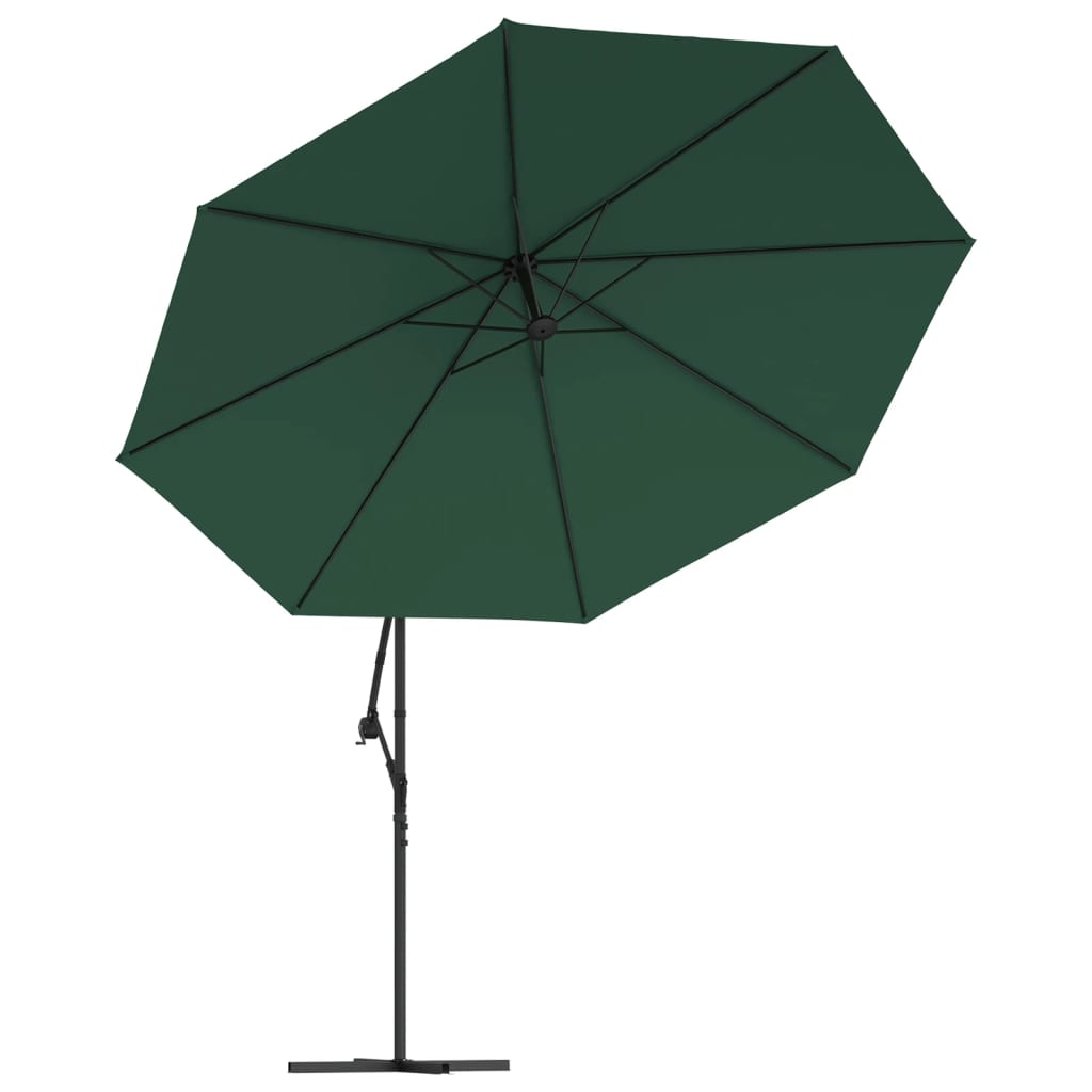 8718475971078_g_en_hd_2 vidaXL Cantilever Garden Parasol 3.5 m Green - Image 4