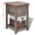 vidaXL Bedside Cabinets 2 pcs Wood Brown - Image 8