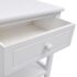 vidaXL Bedside Cabinet Wood White - Image 6