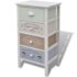 vidaXL French Storage Cabinet 4 Drawers Wood - Image 2