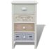 vidaXL French Storage Cabinet 4 Drawers Wood - Image 4