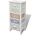 vidaXL French Storage Cabinet 5 Drawers Wood - Image 2