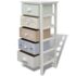 vidaXL French Storage Cabinet 5 Drawers Wood - Image 5