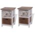 vidaXL Bedside Cabinets 2 pcs Wood - Image 2