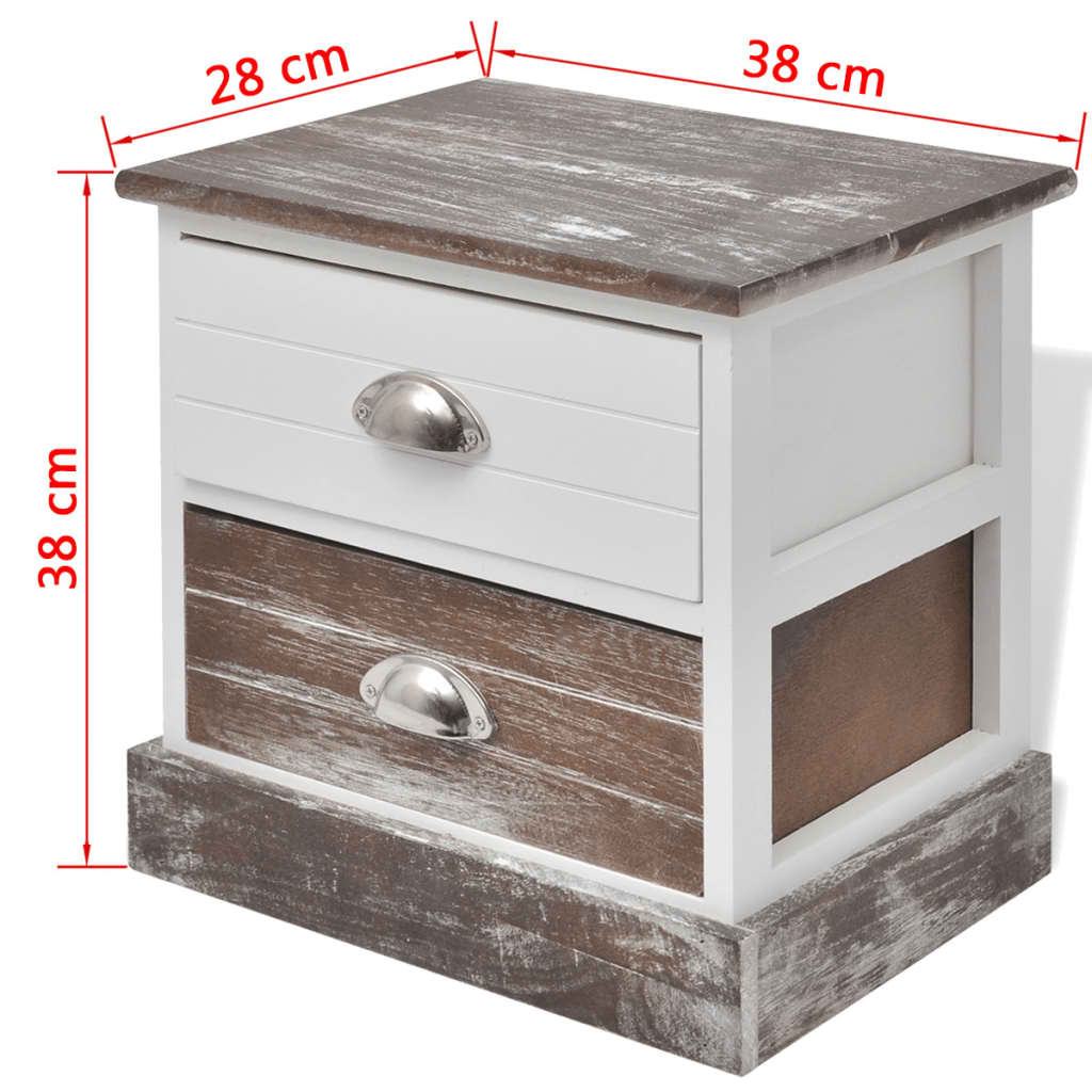 8718475971399_g_en_hd_6 vidaXL Bedside Cabinets 2 pcs Brown and White - Image 9