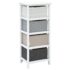 vidaXL Storage Cabinet 4 Drawers Wood - Image 7