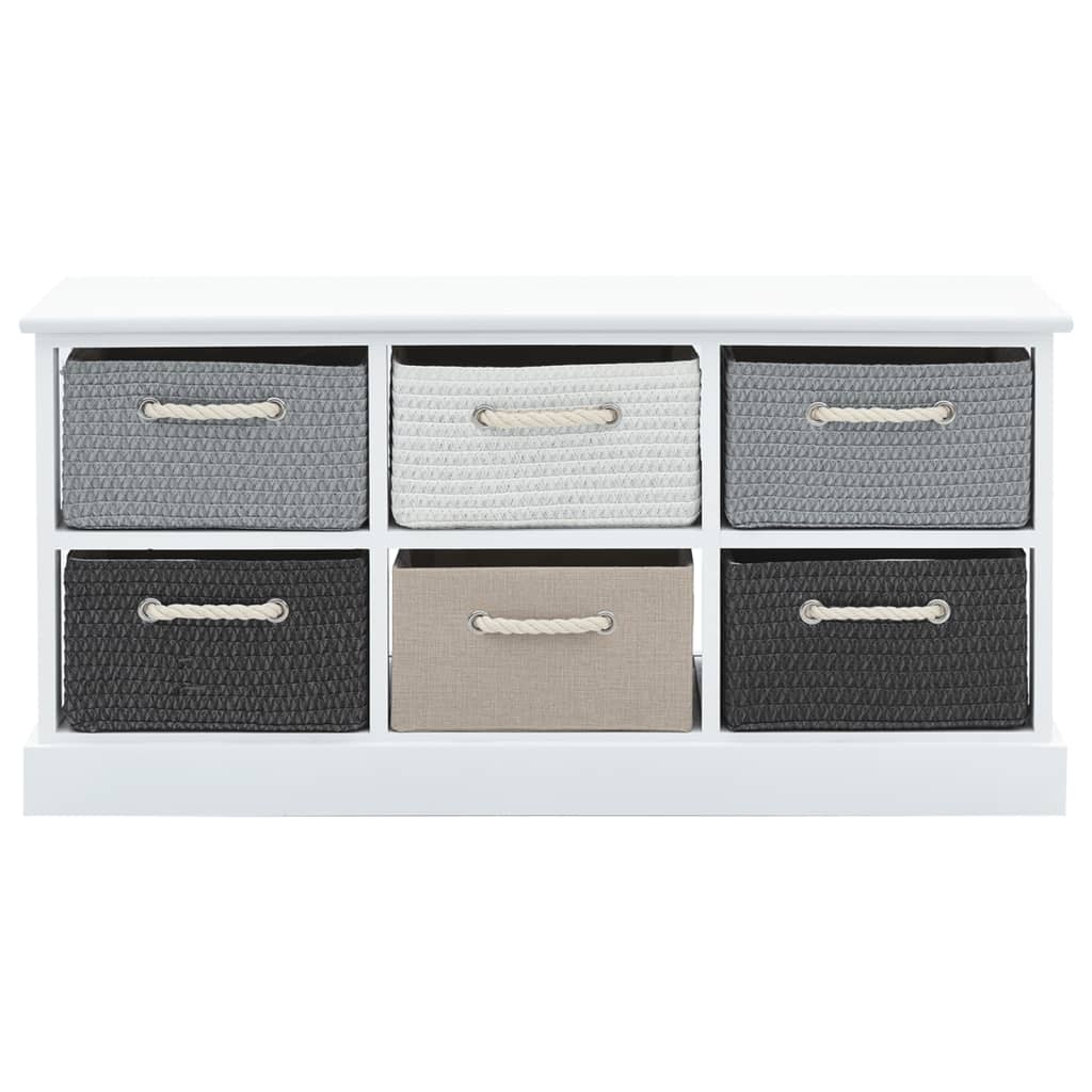 8718475971450_g_en_hd_1 vidaXL Storage Bench 6 Drawers Wood - Image 3