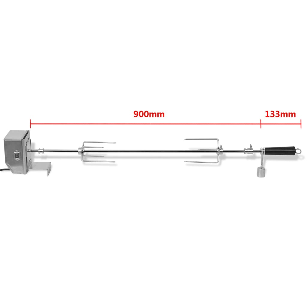 8718475972105_g_en_hd_6 vidaXL BBQ Rotisserie Spit with Professional Motor Steel 900 mm - Image 7
