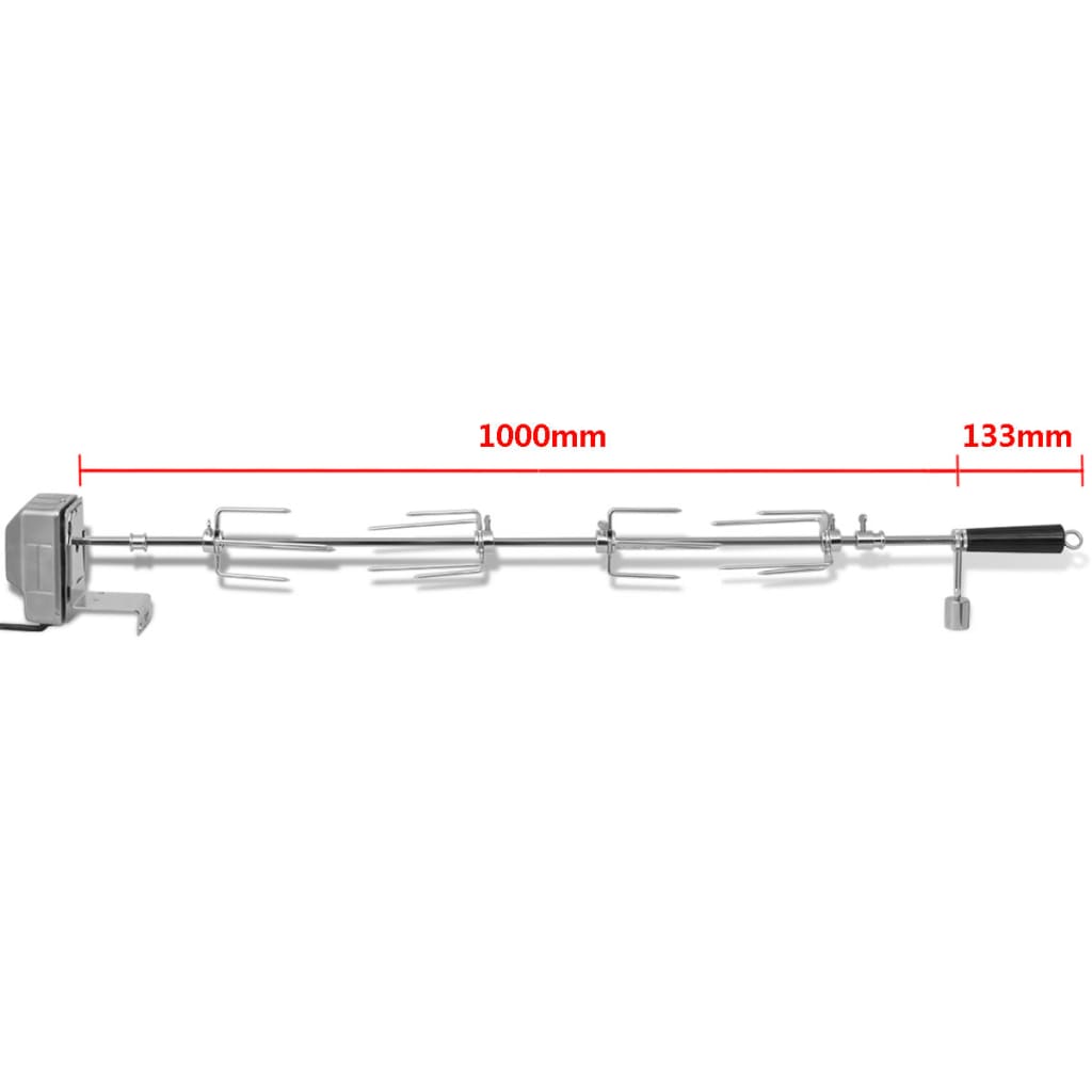 8718475972136_g_en_hd_6 vidaXL BBQ Rotisserie Spit with Motor Steel 1000 mm - Image 7