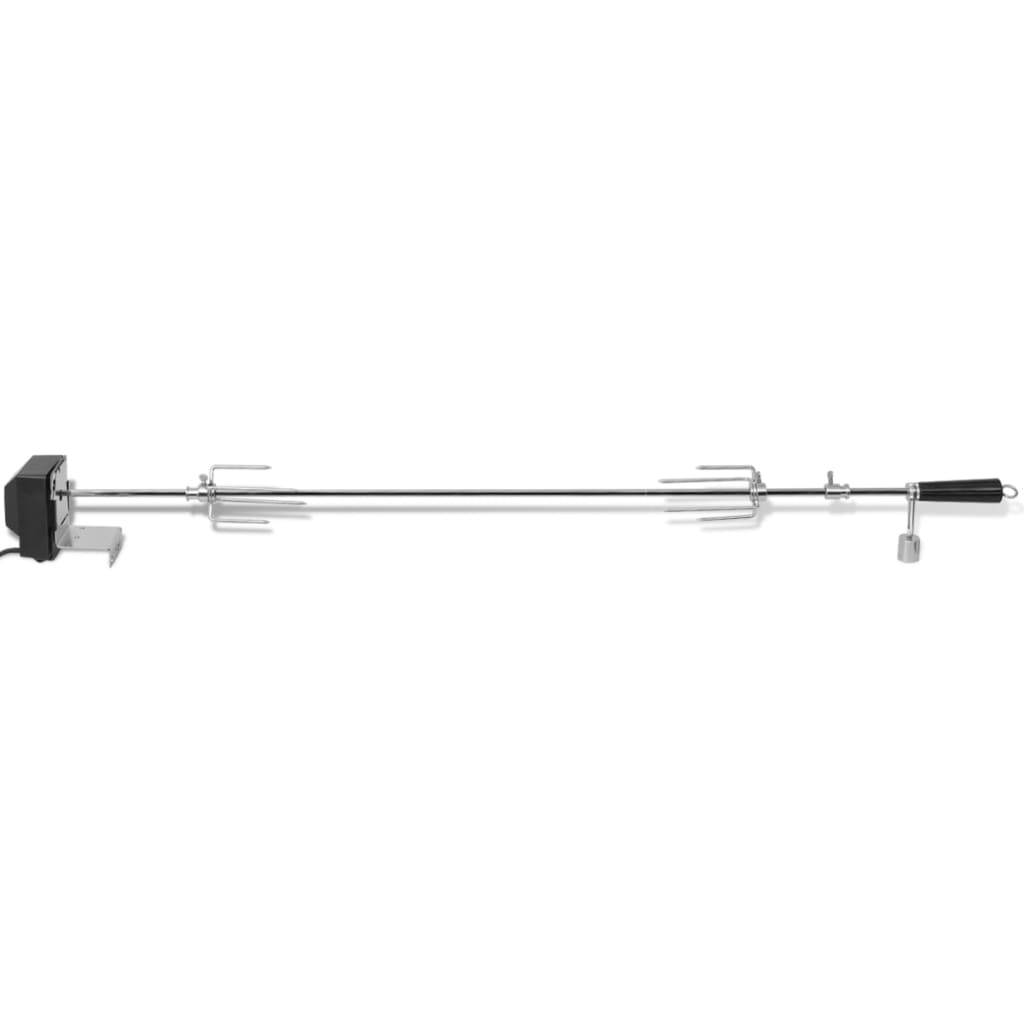 8718475972167_g_en_hd_1 vidaXL BBQ Rotisserie Spit with Motor Steel 1200 mm - Image 2