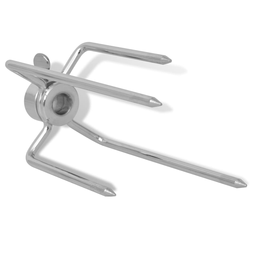 8718475972174_g_en_hd_1 vidaXL BBQ Rotisserie Spit Forks 2 pcs Steel - Image 2
