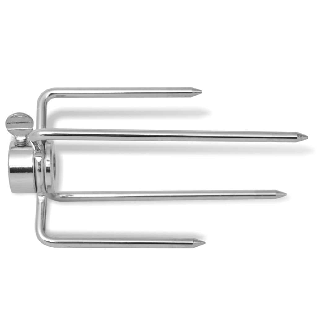 8718475972174_g_en_hd_2 vidaXL BBQ Rotisserie Spit Forks 2 pcs Steel - Image 3