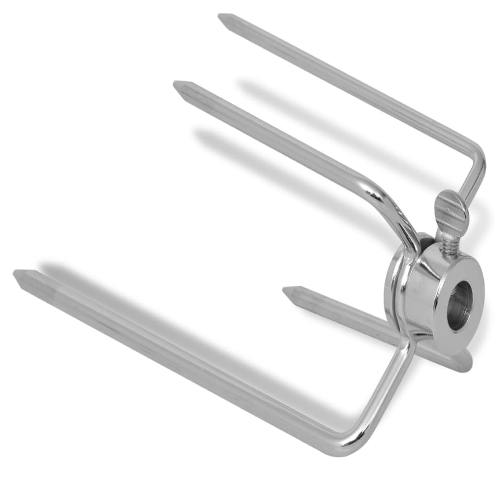 8718475972174_g_en_hd_3 vidaXL BBQ Rotisserie Spit Forks 2 pcs Steel - Image 4