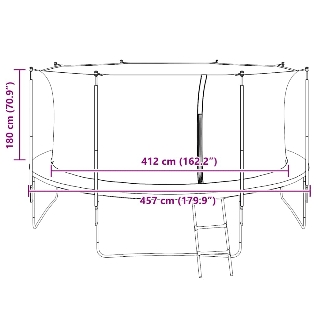 8718475972273_g_en_hd_7 Safety Net for 4.57 m Round Trampoline - Image 9