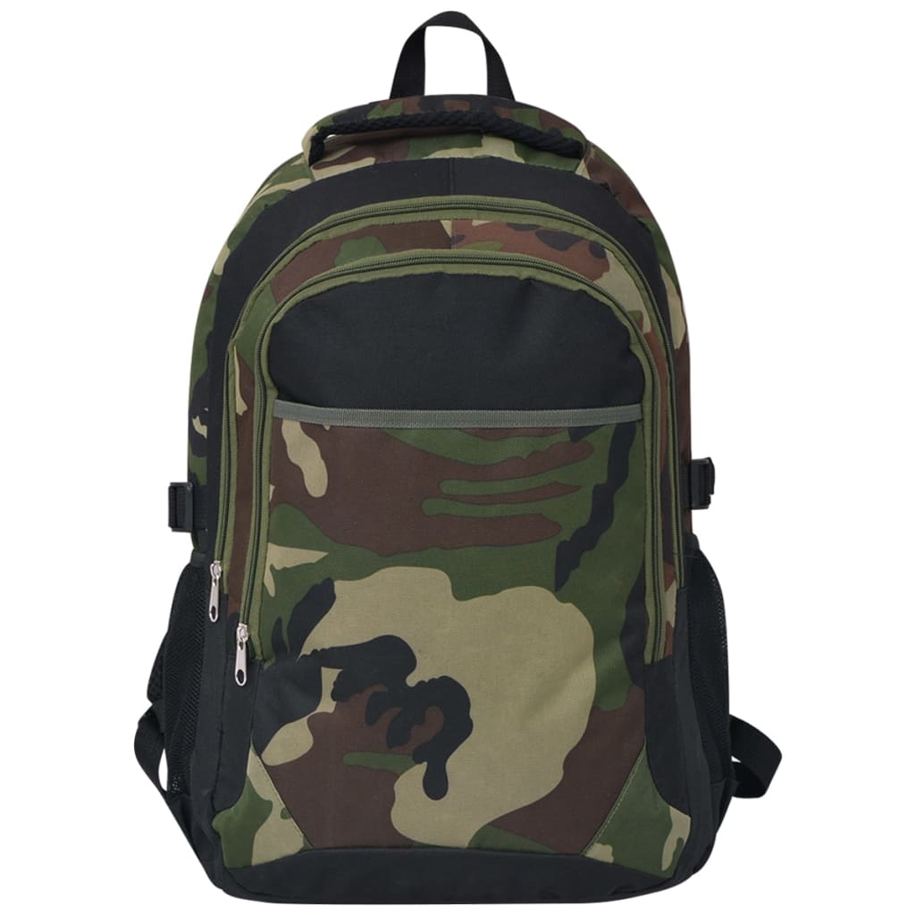8718475973539_g_en_hd_1 vidaXL School Backpack 40 L Black and Camouflage - Image 2
