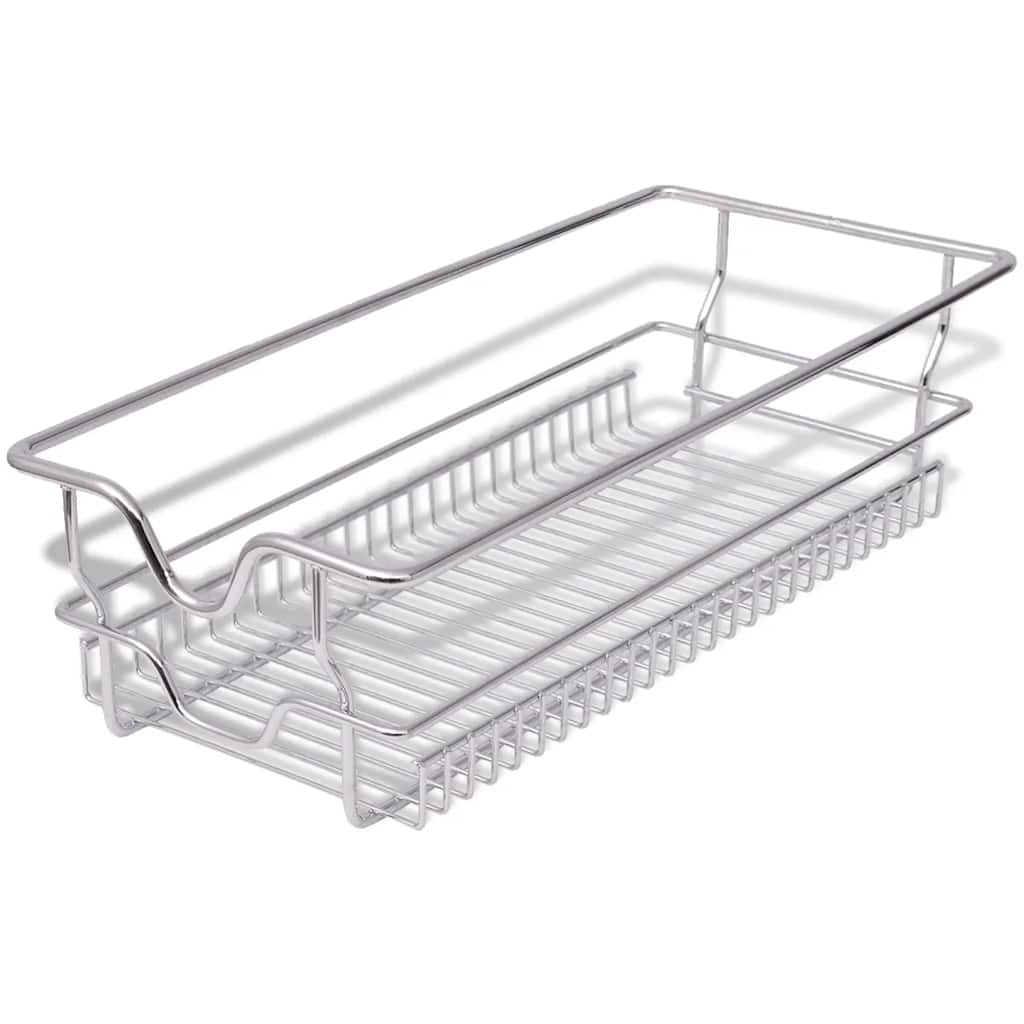 8718475973577_g_en_hd_1 vidaXL Pull-Out Wire Baskets 2 pcs Silver 300 mm - Image 3