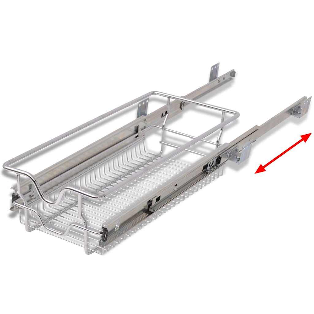 8718475973577_g_en_hd_4 vidaXL Pull-Out Wire Baskets 2 pcs Silver 300 mm - Image 6