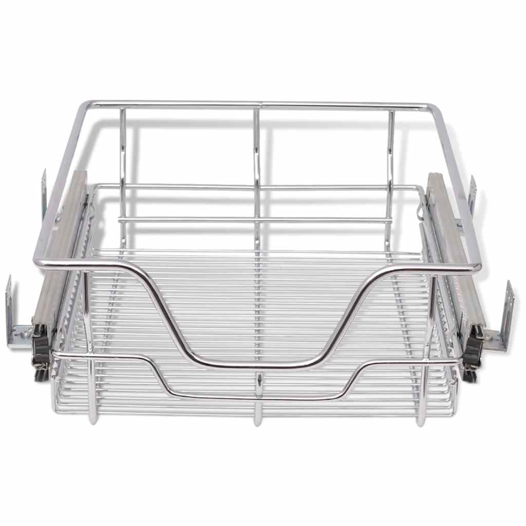 8718475973584_g_en_hd_2 vidaXL Pull-Out Wire Baskets 2 pcs Silver 400 mm - Image 4