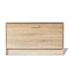 vidaXL Shoe Storage Bench Oak 80x24x45 cm - Image 4