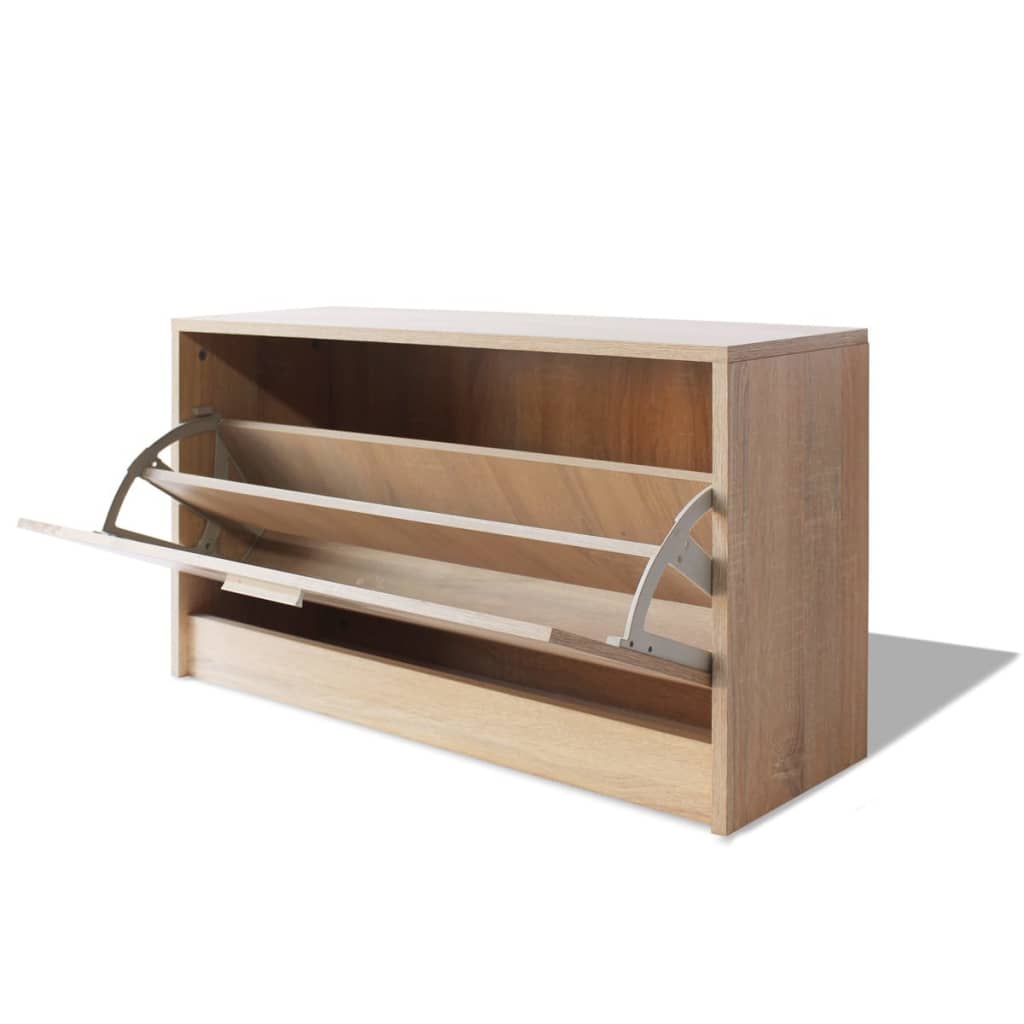 8718475977285_g_en_hd_2 vidaXL Shoe Storage Bench Oak 80x24x45 cm - Image 5