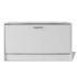 vidaXL Shoe Storage Bench White 80x24x45 cm - Image 3