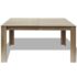 vidaXL Dining Table 140x80x75 cm Oak - Image 3