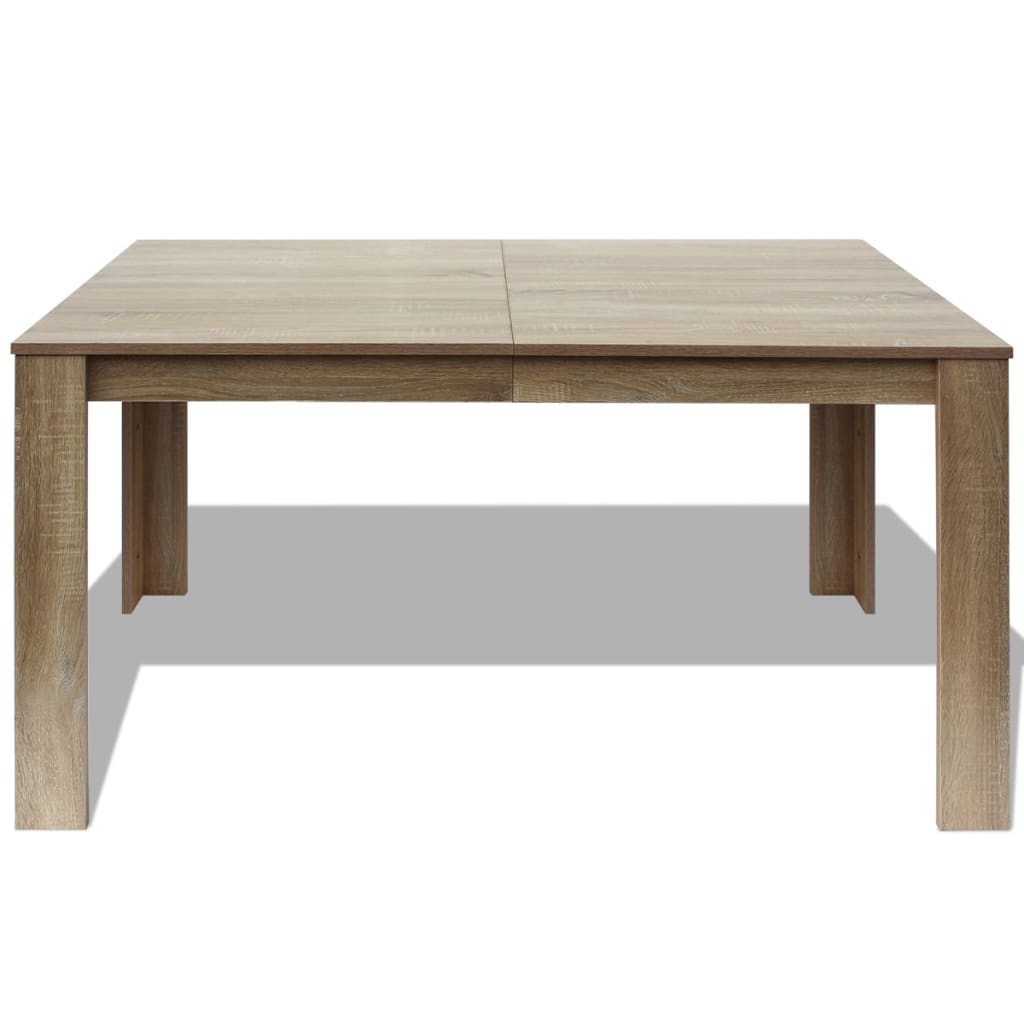 8718475977346_g_en_hd_1 vidaXL Dining Table 140x80x75 cm Oak - Image 3