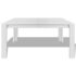 vidaXL Dining Table 140x80x75 cm White - Image 3