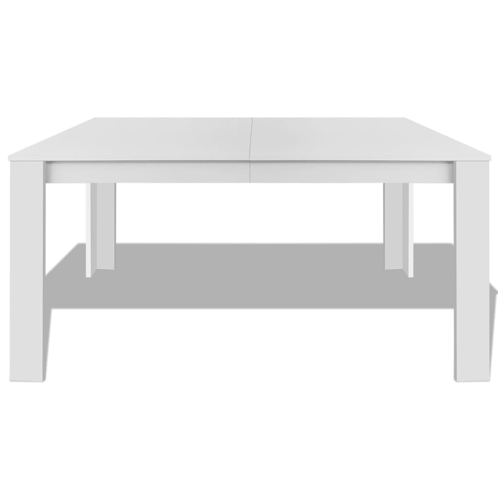 8718475977353_g_en_hd_1 vidaXL Dining Table 140x80x75 cm White - Image 3