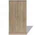 vidaXL Shoe Cabinet 7 Shelves Oak - Image 4