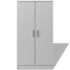 vidaXL Shoe Cabinet 7 Shelves White - Image 2