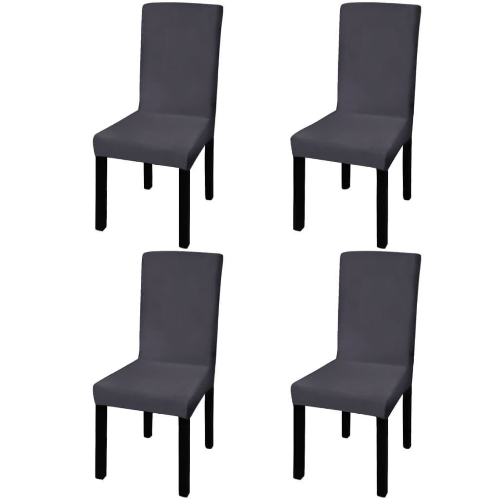 8718475978794_a_en_hd_1 vidaXL Straight Stretchable Chair Cover 4 pcs Anthracite - Image 1