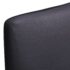 vidaXL Straight Stretchable Chair Cover 4 pcs Anthracite - Image 5