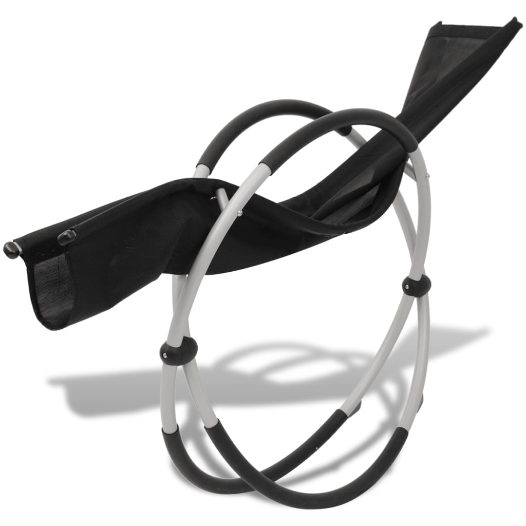 8718475979487_g_en_hd_4 vidaXL Outdoor Geometrical Sun Lounger Steel Black and Grey - Image 5