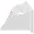 vidaXL Coat Rack MDF White Baroque Style - Image 3