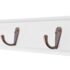 vidaXL Coat Rack MDF White Baroque Style - Image 5