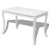 vidaXL Dining Table 116x66x76 cm High Gloss White - Image 2