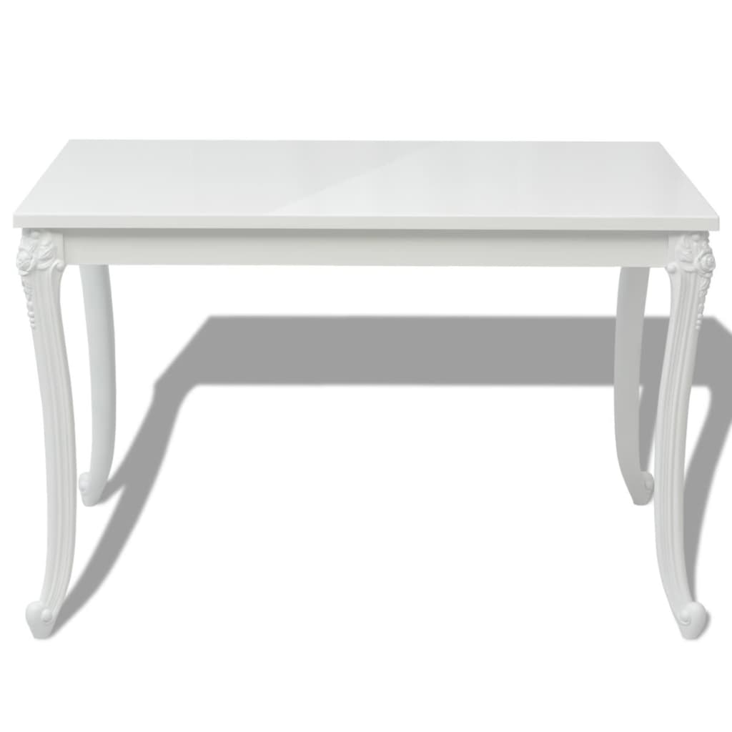 8718475992028_g_en_hd_1 vidaXL Dining Table 116x66x76 cm High Gloss White - Image 3
