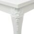 vidaXL Dining Table 116x66x76 cm High Gloss White - Image 4
