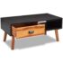 vidaXL Coffee Table 90x50x40 cm Solid Acacia Wood - Image 3