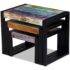 vidaXL Three Piece Nesting Tables Solid Reclaimed Wood - Image 9