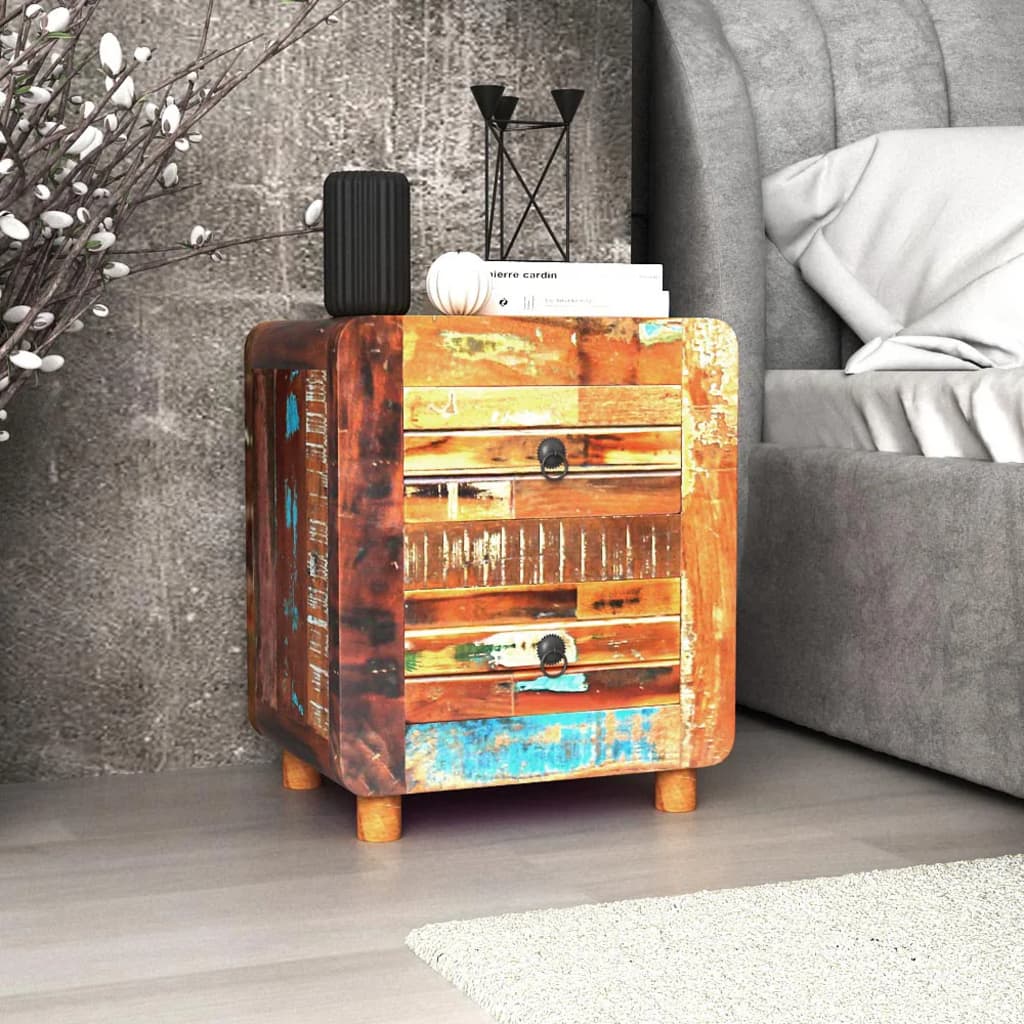 8718475995012_m_en_hd_1 vidaXL Night Cabinet Solid Reclaimed Wood 43x33x51 cm - Image 1