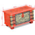 vidaXL Storage Chest Red Mango Wood 80x40x45 cm - Image 8