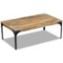 vidaXL Coffee Table Mango Wood 100x60x35 cm - Image 3