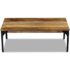 vidaXL Coffee Table Mango Wood 100x60x35 cm - Image 6